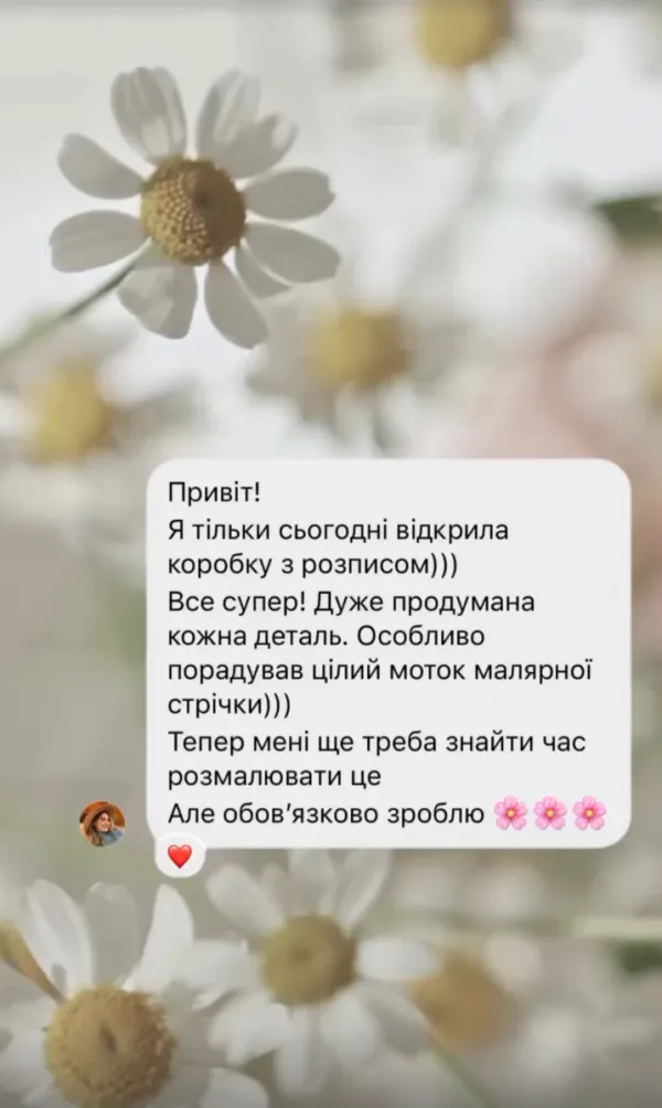 Відгук клієнта про by.nastunia
